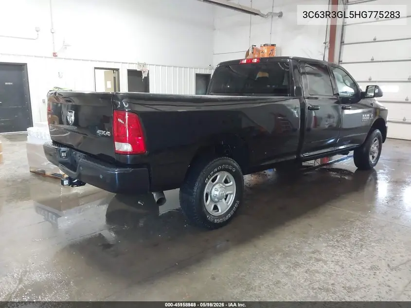 2017 Ram 3500 Tradesman 4X4 8' Box VIN: 3C63R3GL5HG775283 Lot: 45158948
