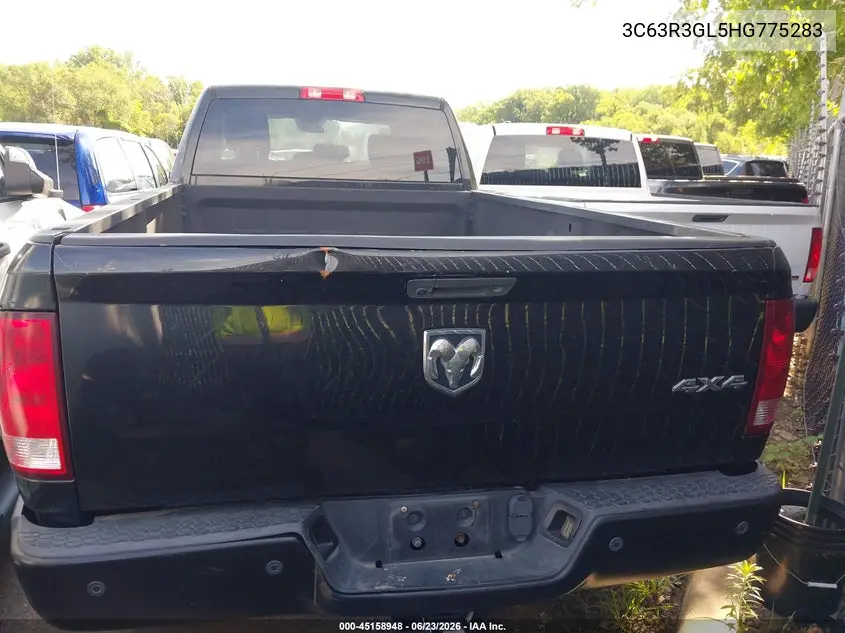 2017 Ram 3500 Tradesman 4X4 8' Box VIN: 3C63R3GL5HG775283 Lot: 45158948