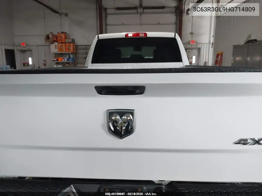 2017 Ram 3500 Tradesman 4X4 8' Box VIN: 3C63R3GL9HG714809 Lot: 45159947