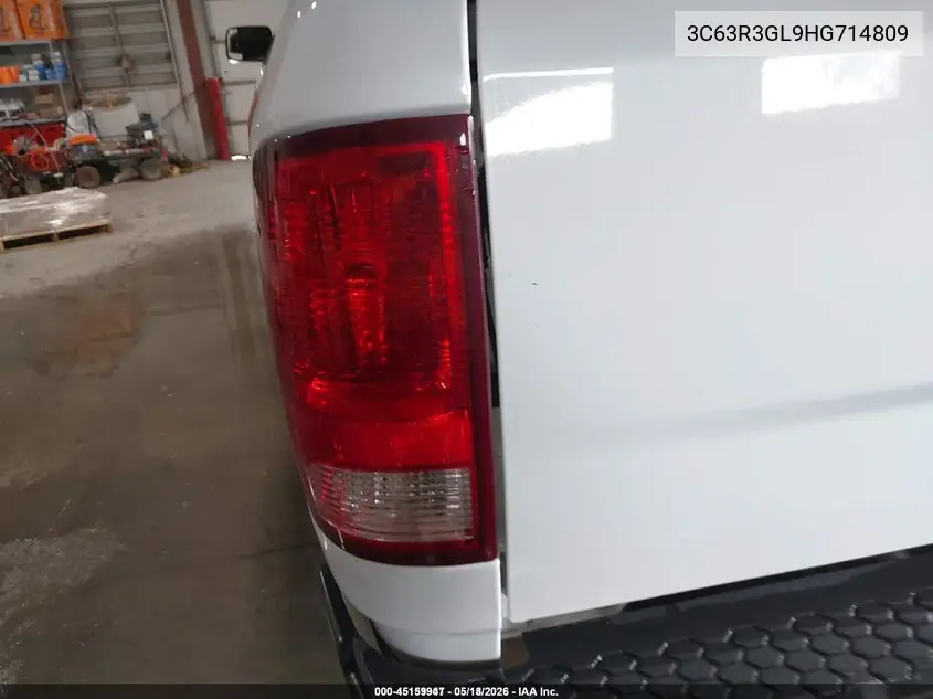 2017 Ram 3500 Tradesman 4X4 8' Box VIN: 3C63R3GL9HG714809 Lot: 45159947