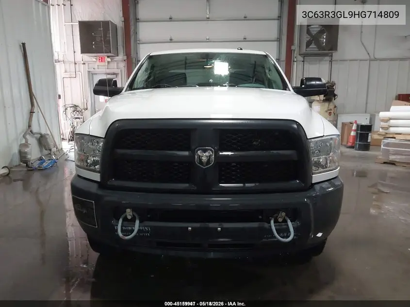 2017 Ram 3500 Tradesman 4X4 8' Box VIN: 3C63R3GL9HG714809 Lot: 45159947