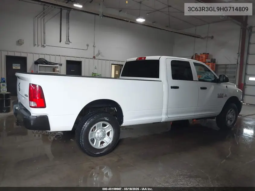 2017 Ram 3500 Tradesman 4X4 8' Box VIN: 3C63R3GL9HG714809 Lot: 45159947