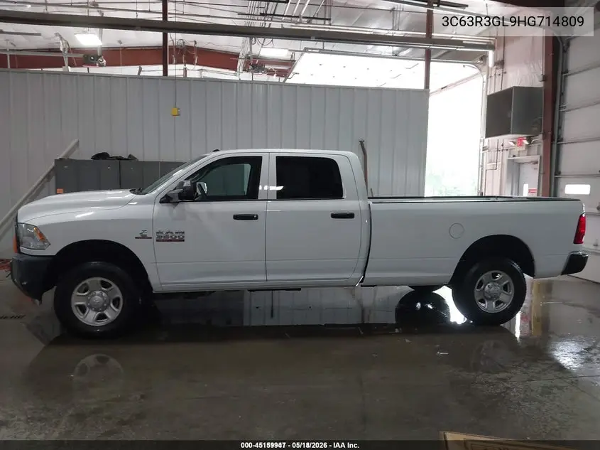 2017 Ram 3500 Tradesman 4X4 8' Box VIN: 3C63R3GL9HG714809 Lot: 45159947
