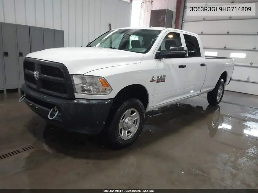 2017 Ram 3500 Tradesman 4X4 8' Box VIN: 3C63R3GL9HG714809 Lot: 45159947