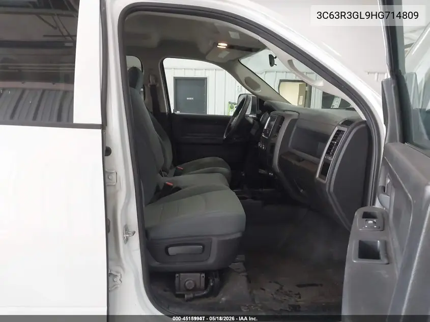 2017 Ram 3500 Tradesman 4X4 8' Box VIN: 3C63R3GL9HG714809 Lot: 45159947