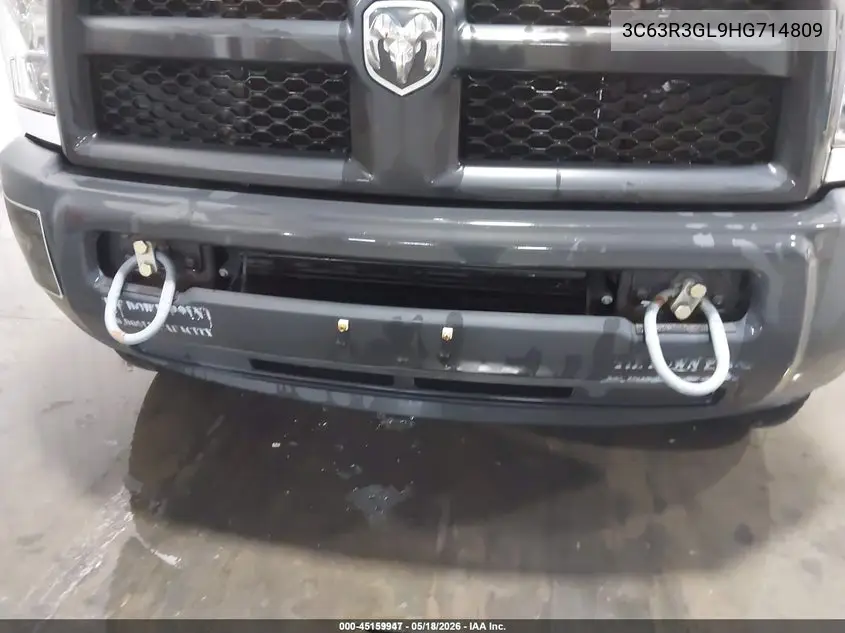 2017 Ram 3500 Tradesman 4X4 8' Box VIN: 3C63R3GL9HG714809 Lot: 45159947