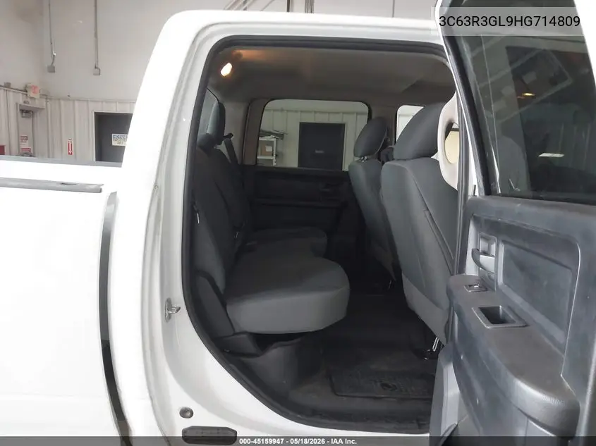2017 Ram 3500 Tradesman 4X4 8' Box VIN: 3C63R3GL9HG714809 Lot: 45159947