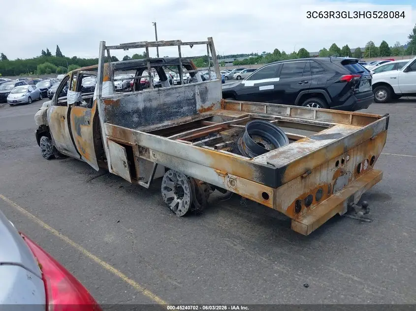 2017 Ram 3500 Tradesman 4X4 8' Box VIN: 3C63R3GL3HG528084 Lot: 45240702