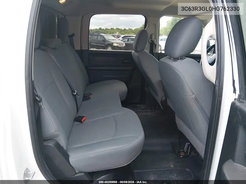 2017 Ram 3500 Tradesman 4X4 8' Box VIN: 3C63R3GL0HG762330 Lot: 45353768