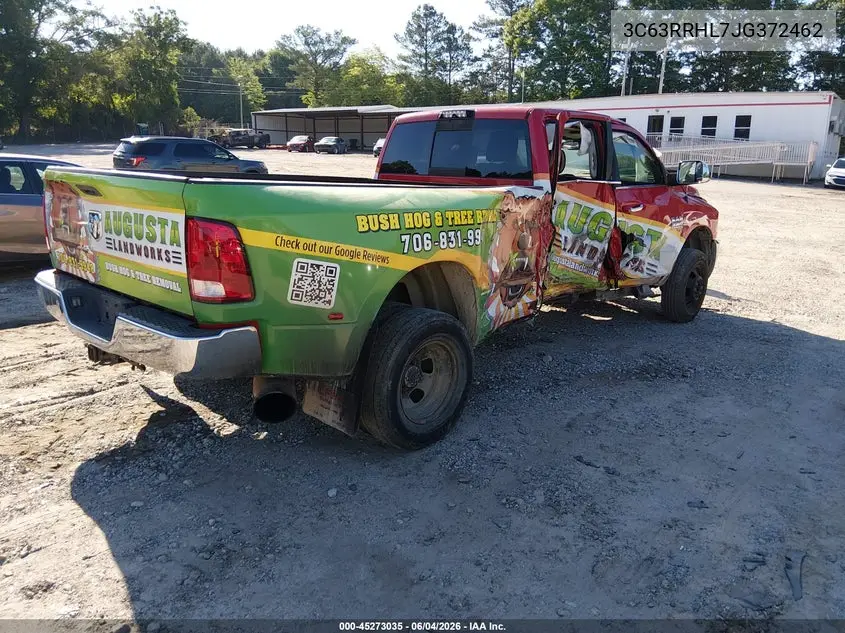 2018 Ram 3500 Lone Star 4X4 8' Box VIN: 3C63RRHL7JG372462 Lot: 45273035