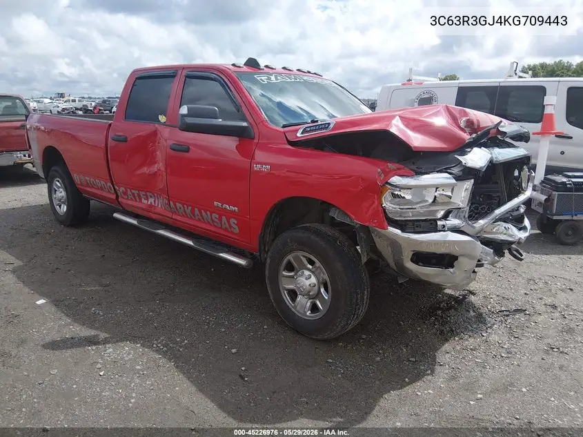 2019 Ram 3500 Tradesman 4X4 8' Box VIN: 3C63R3GJ4KG709443 Lot: 45226976