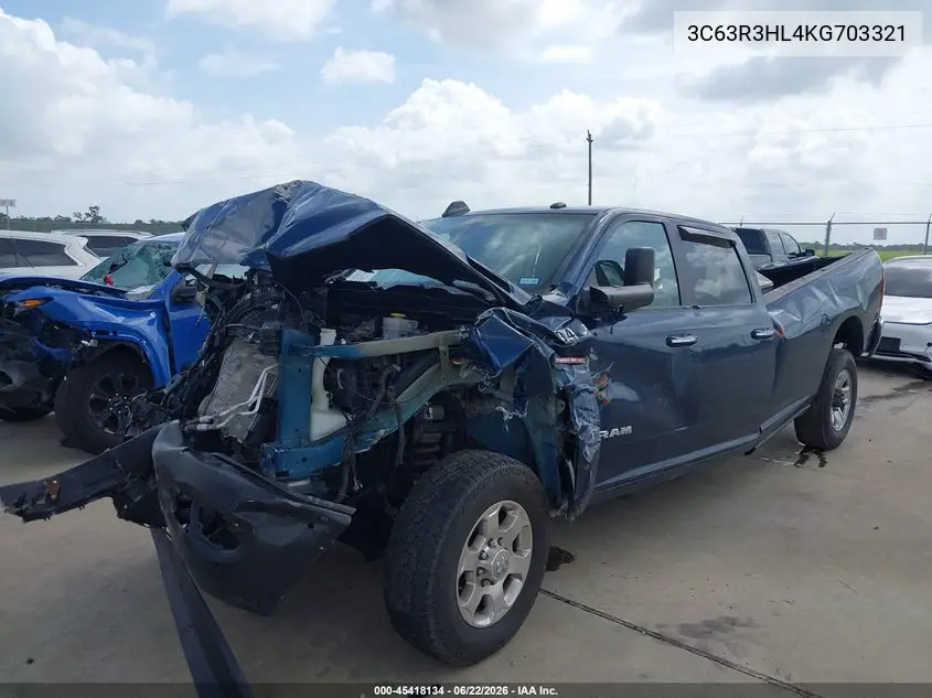 2019 Ram 3500 VIN: 3C63R3HL4KG703321 Lot: 45418134
