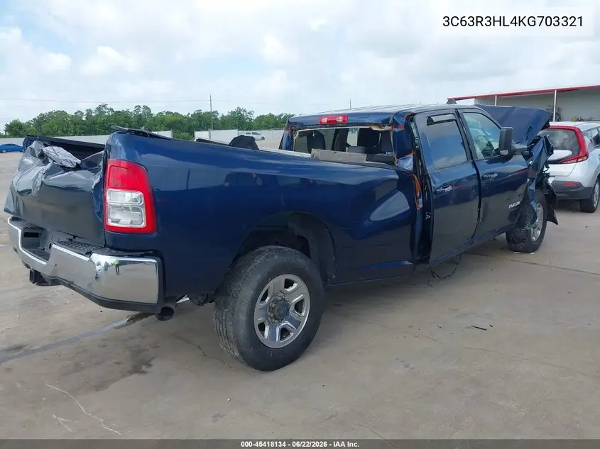 2019 Ram 3500 VIN: 3C63R3HL4KG703321 Lot: 45418134