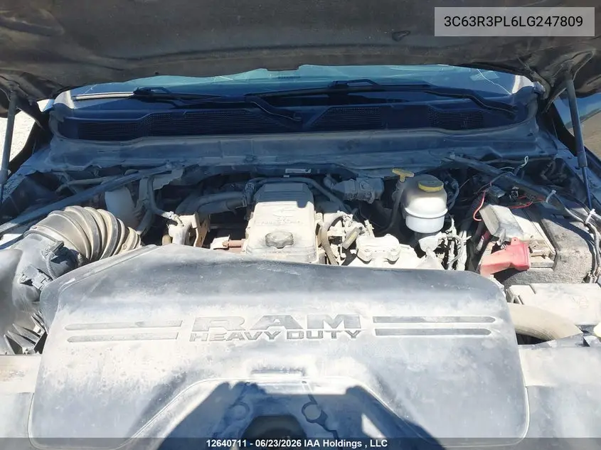 2020 Ram 3500 Limited VIN: 3C63R3PL6LG247809 Lot: 12640711