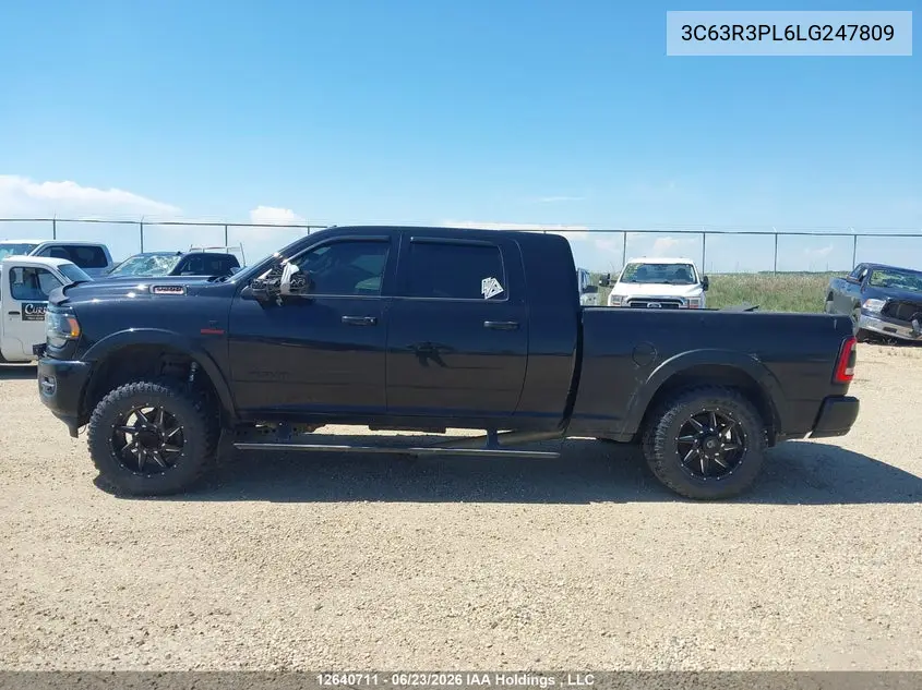 2020 Ram 3500 Limited VIN: 3C63R3PL6LG247809 Lot: 12640711