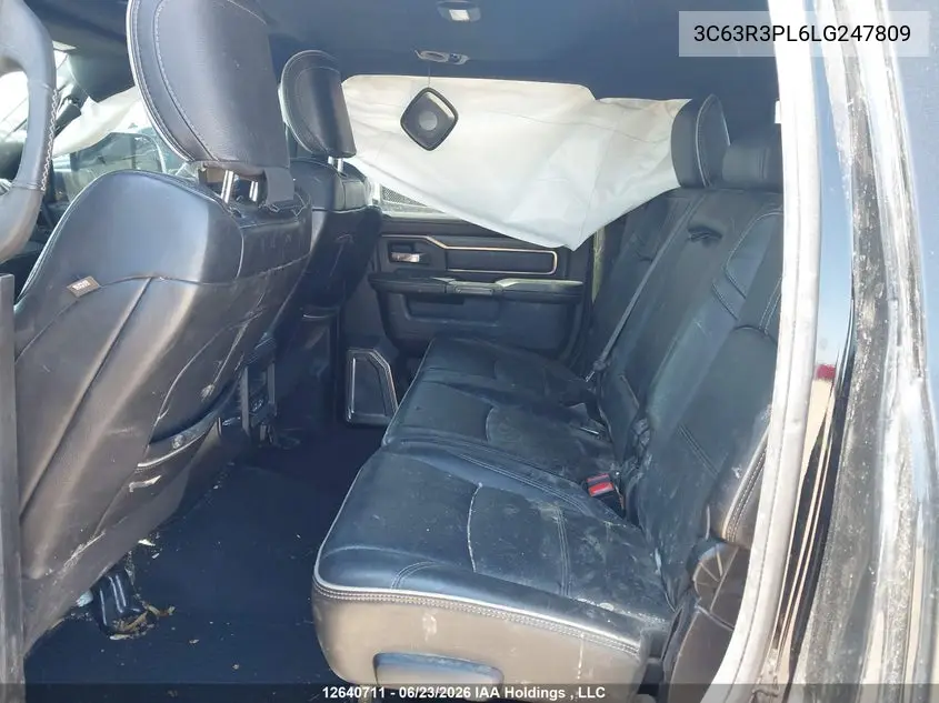 2020 Ram 3500 Limited VIN: 3C63R3PL6LG247809 Lot: 12640711
