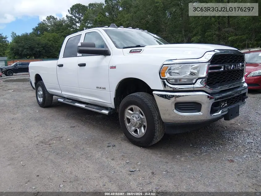 2020 Ram 3500 Tradesman 4X4 8' Box VIN: 3C63R3GJ2LG176297 Lot: 45163361