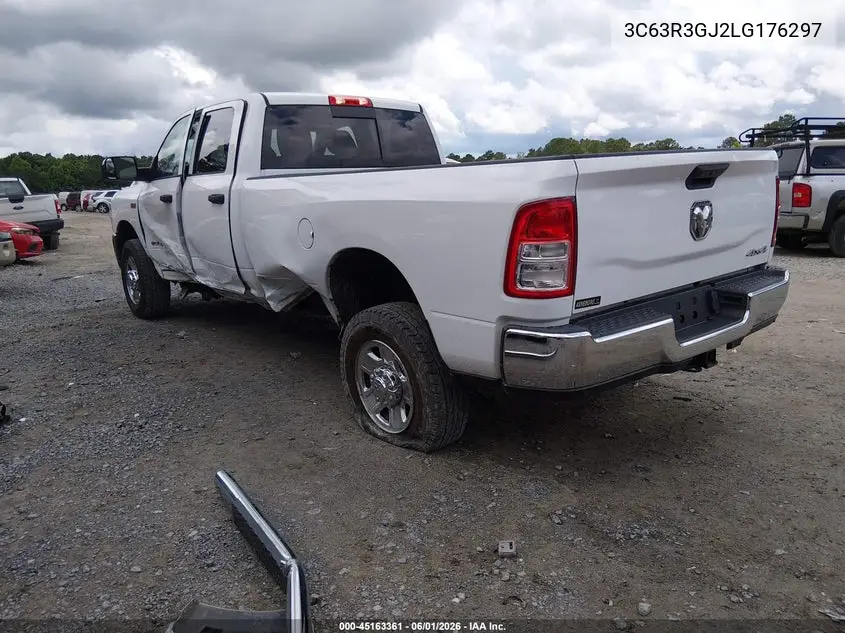 2020 Ram 3500 Tradesman 4X4 8' Box VIN: 3C63R3GJ2LG176297 Lot: 45163361