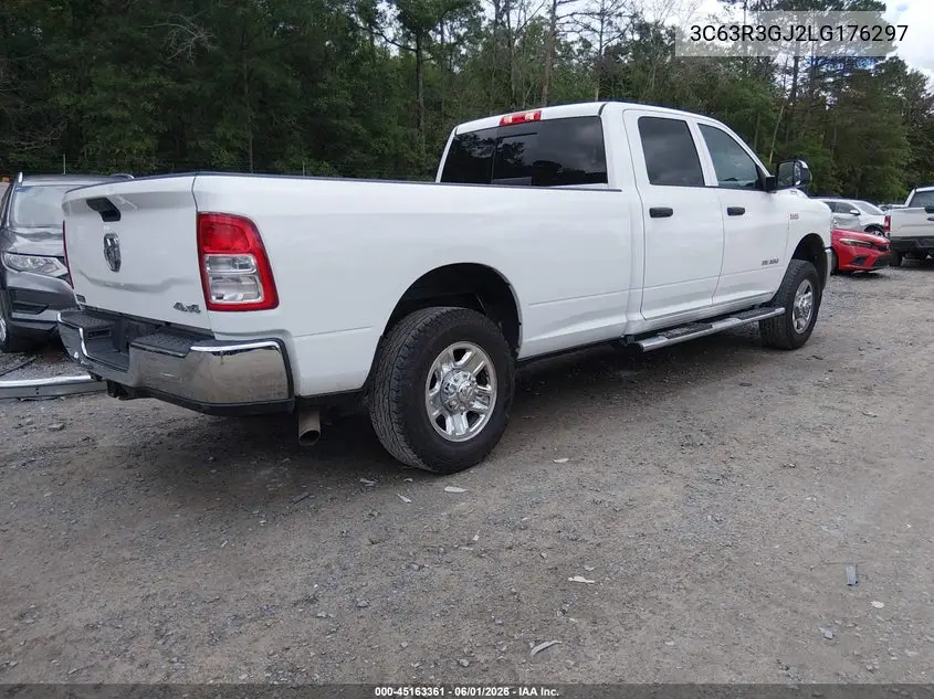 2020 Ram 3500 Tradesman 4X4 8' Box VIN: 3C63R3GJ2LG176297 Lot: 45163361