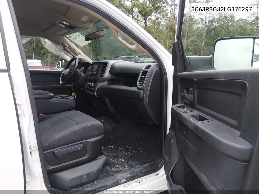 2020 Ram 3500 Tradesman 4X4 8' Box VIN: 3C63R3GJ2LG176297 Lot: 45163361