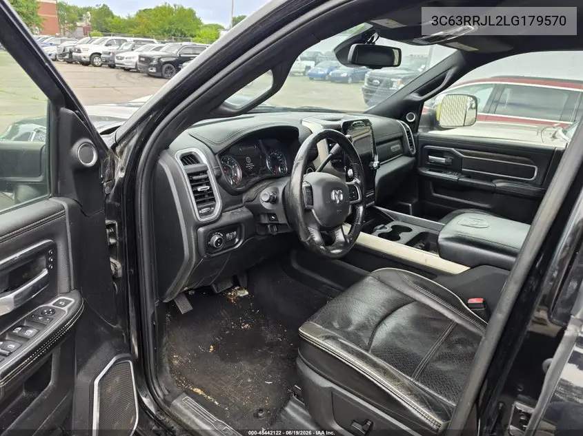 2020 Ram 3500 Laramie 4X4 8' Box VIN: 3C63RRJL2LG179570 Lot: 45442122