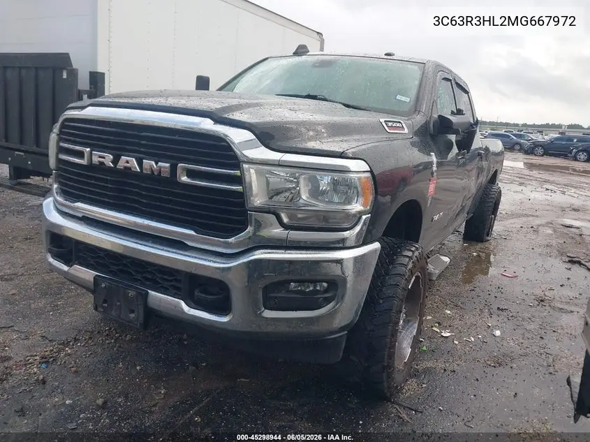 2021 Ram 3500 Big Horn 4X4 8' Box VIN: 3C63R3HL2MG667972 Lot: 45298944