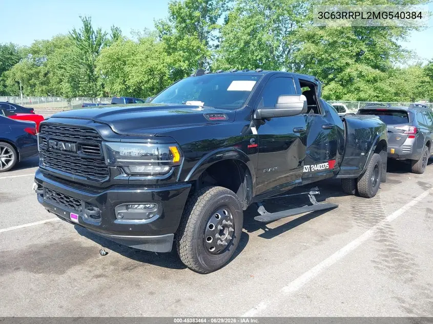 2021 Ram 3500 Limited 4X4 6'4 Box VIN: 3C63RRPL2MG540384 Lot: 45383464