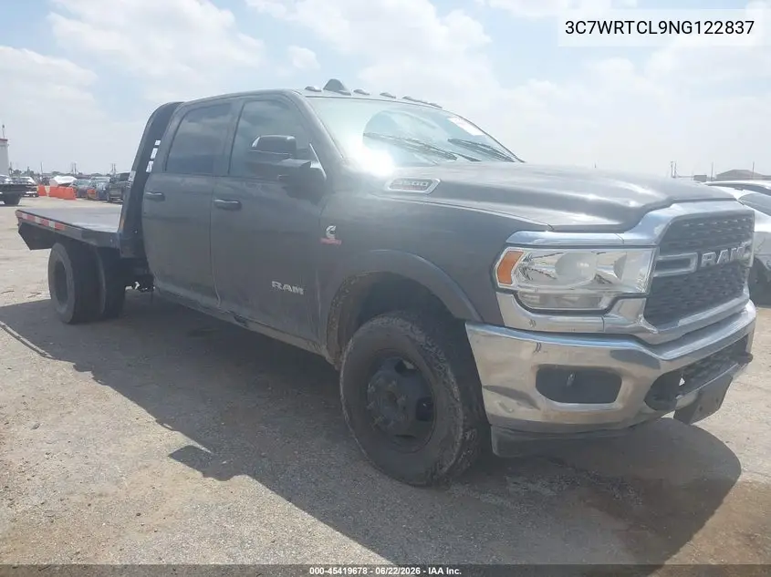 2022 Ram 3500 Chassis Tradesman/Slt/Laramie/Limited VIN: 3C7WRTCL9NG122837 Lot: 45419678