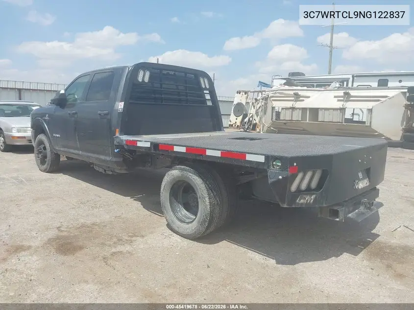 2022 Ram 3500 Chassis Tradesman/Slt/Laramie/Limited VIN: 3C7WRTCL9NG122837 Lot: 45419678