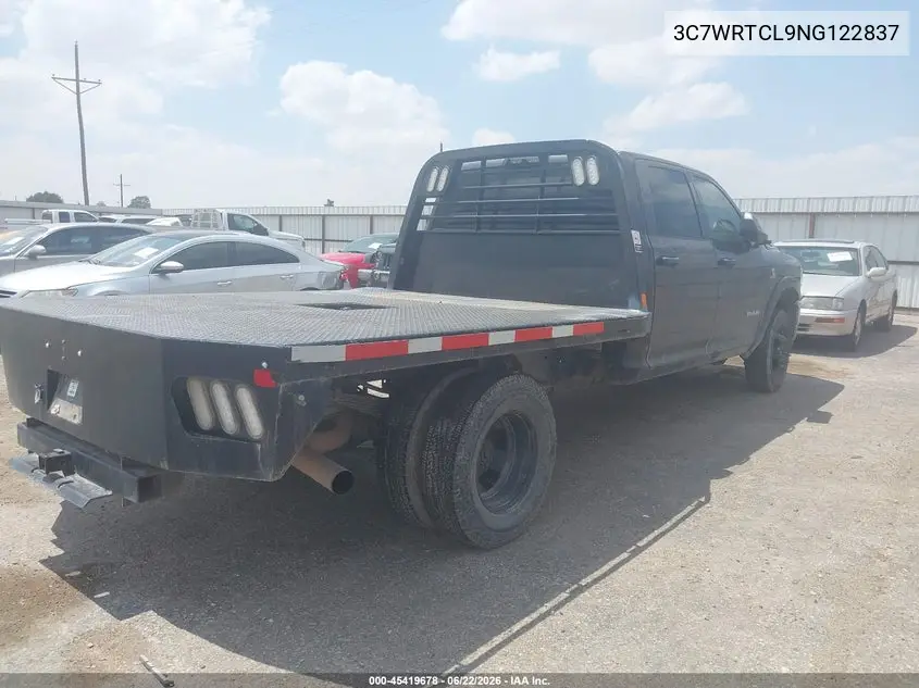 2022 Ram 3500 Chassis Tradesman/Slt/Laramie/Limited VIN: 3C7WRTCL9NG122837 Lot: 45419678