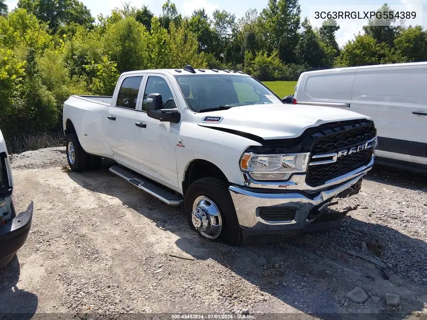 2023 Ram 3500 Tradesman 4X4 8' Box VIN: 3C63RRGLXPG554389 Lot: 45452834