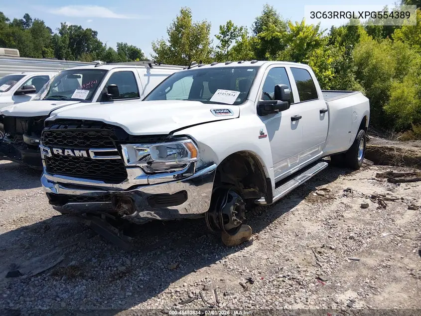 2023 Ram 3500 Tradesman 4X4 8' Box VIN: 3C63RRGLXPG554389 Lot: 45452834