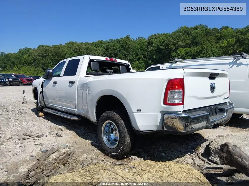 2023 Ram 3500 Tradesman 4X4 8' Box VIN: 3C63RRGLXPG554389 Lot: 45452834