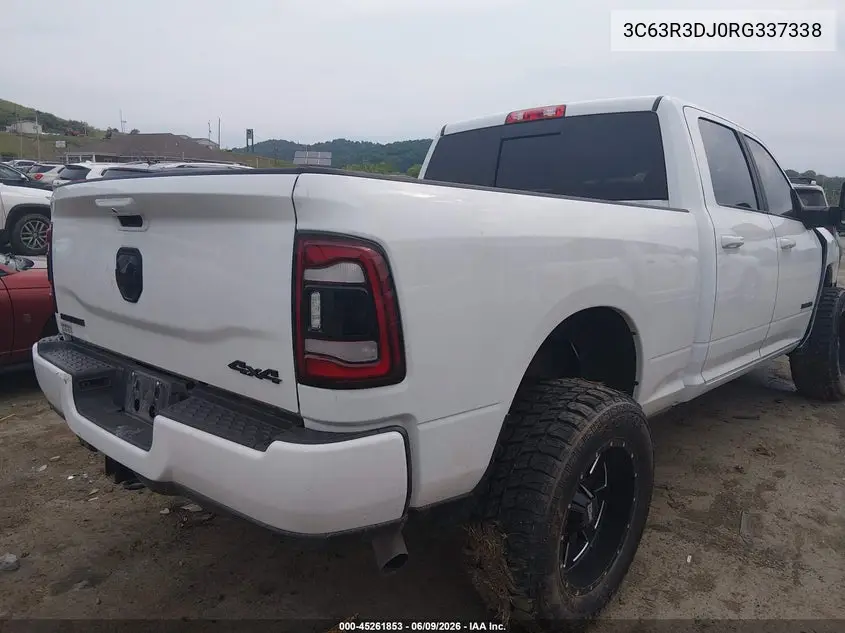 2024 Ram 3500 Big Horn 4X4 6'4 Box VIN: 3C63R3DJ0RG337338 Lot: 45261853