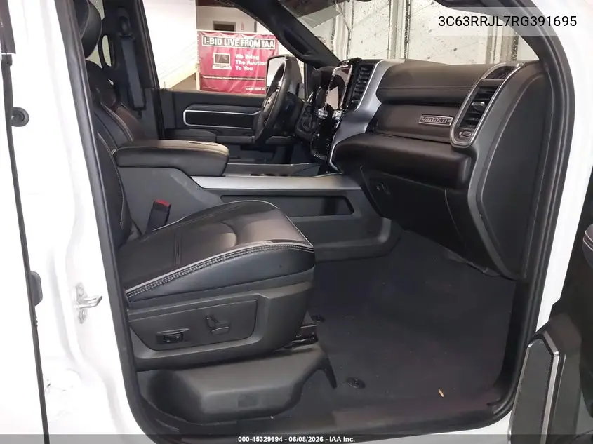 2024 Ram 3500 Laramie 4X4 8' Box VIN: 3C63RRJL7RG391695 Lot: 45329694