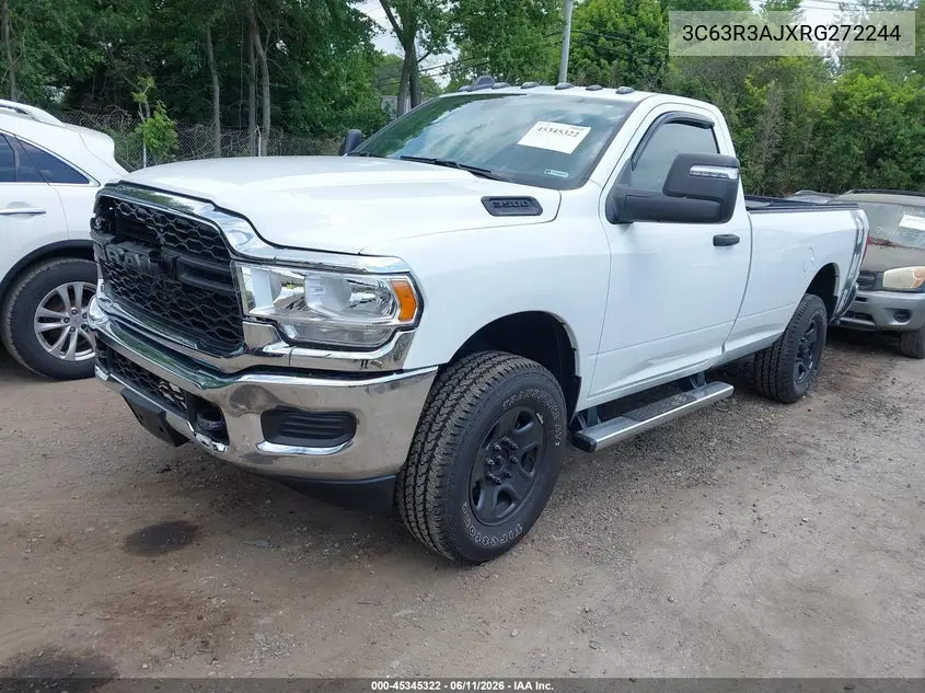 2024 Ram 3500 Tradesman 4X4 8' Box VIN: 3C63R3AJXRG272244 Lot: 45345322