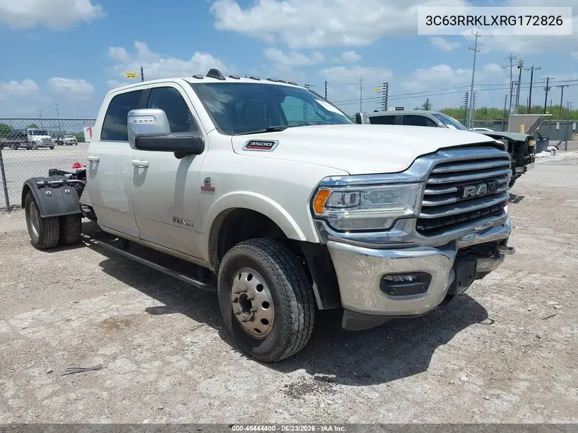 2024 Ram 3500 Limited Longhorn 4X4 8' Box VIN: 3C63RRKLXRG172826 Lot: 45444400