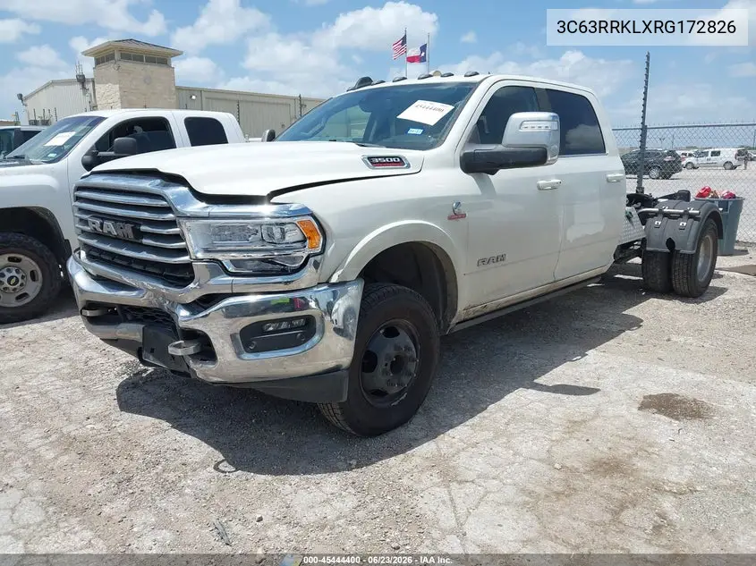 2024 Ram 3500 Limited Longhorn 4X4 8' Box VIN: 3C63RRKLXRG172826 Lot: 45444400