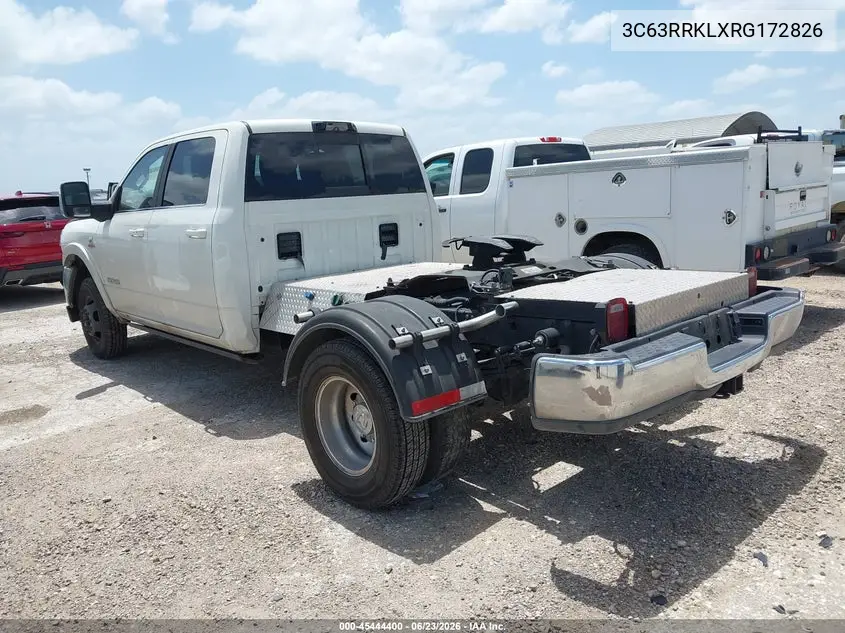 2024 Ram 3500 Limited Longhorn 4X4 8' Box VIN: 3C63RRKLXRG172826 Lot: 45444400