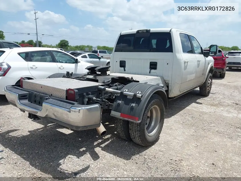 2024 Ram 3500 Limited Longhorn 4X4 8' Box VIN: 3C63RRKLXRG172826 Lot: 45444400