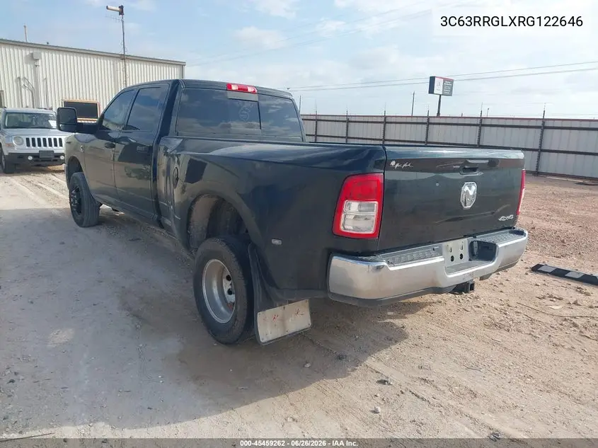 2024 Ram 3500 Tradesman 4X4 8' Box VIN: 3C63RRGLXRG122646 Lot: 45459262