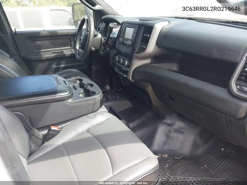 2024 Ram 3500 Tradesman 4X4 8' Box VIN: 3C63RRGL2RG219646 Lot: 45464172