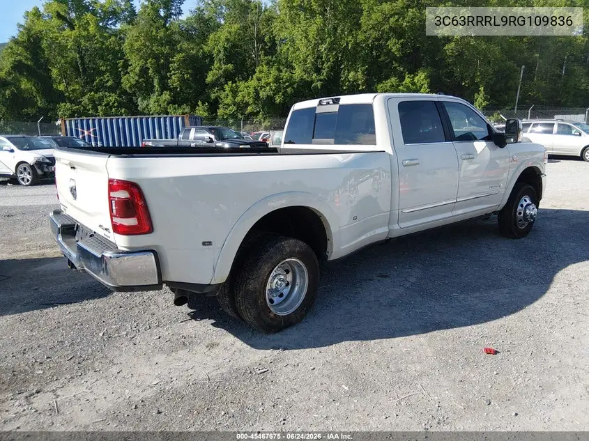 2024 Ram 3500 Limited 4X4 8' Box VIN: 3C63RRRL9RG109836 Lot: 45467675