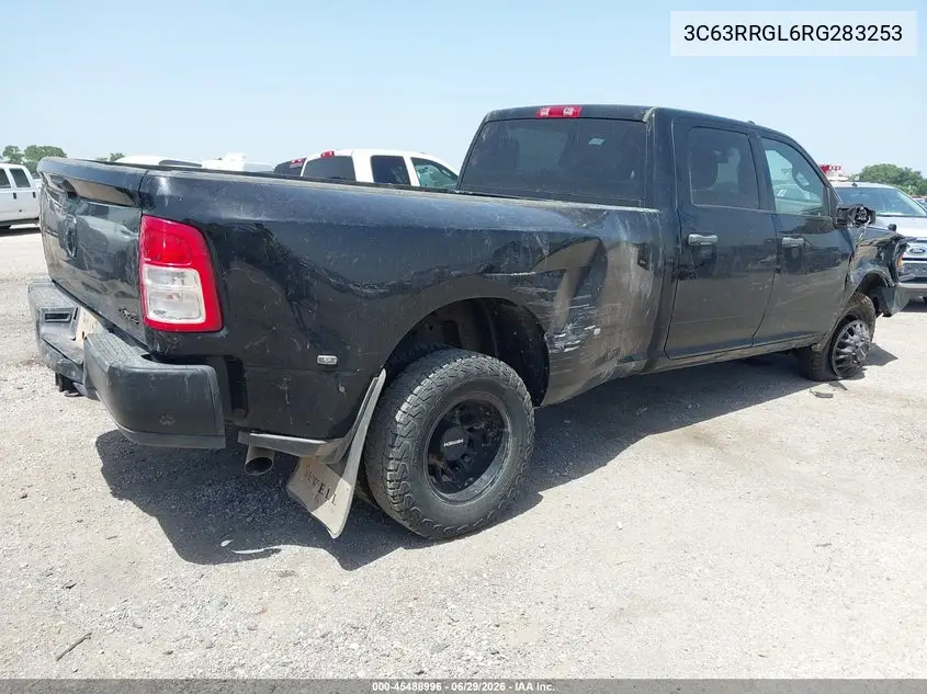 2024 Ram 3500 Tradesman 4X4 8' Box VIN: 3C63RRGL6RG283253 Lot: 45488996