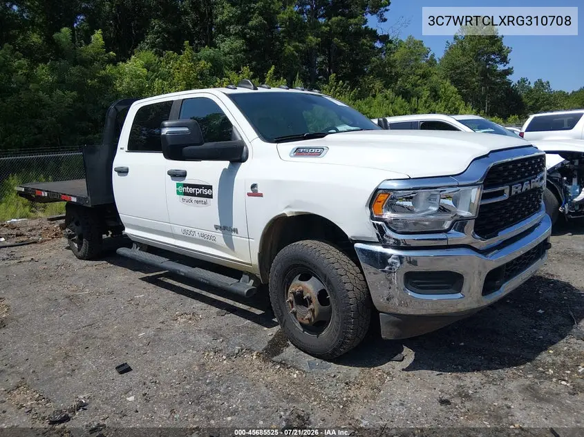 2024 Ram 3500 Chassis Tradesman/Slt/Laramie/Limited VIN: 3C7WRTCLXRG310708 Lot: 45685525