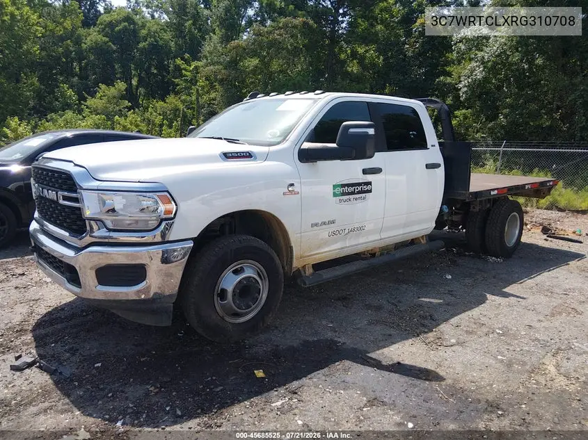 2024 Ram 3500 Chassis Tradesman/Slt/Laramie/Limited VIN: 3C7WRTCLXRG310708 Lot: 45685525