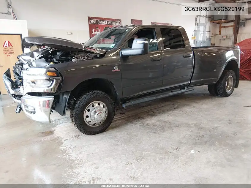 2025 Ram 3500 Tradesman 4X4 8' Box VIN: 3C63RRGLXSG520199 Lot: 45133743