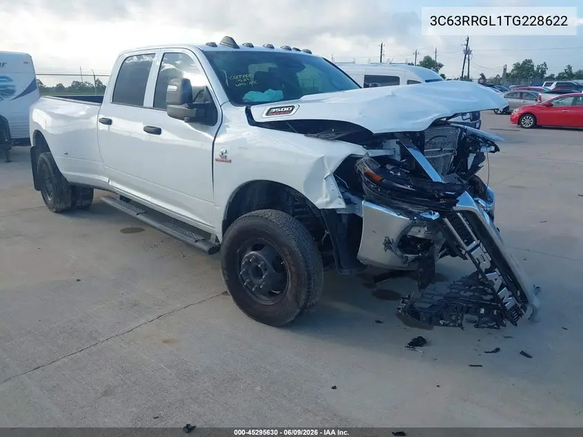 2026 Ram 3500 VIN: 3C63RRGL1TG228622 Lot: 45295630