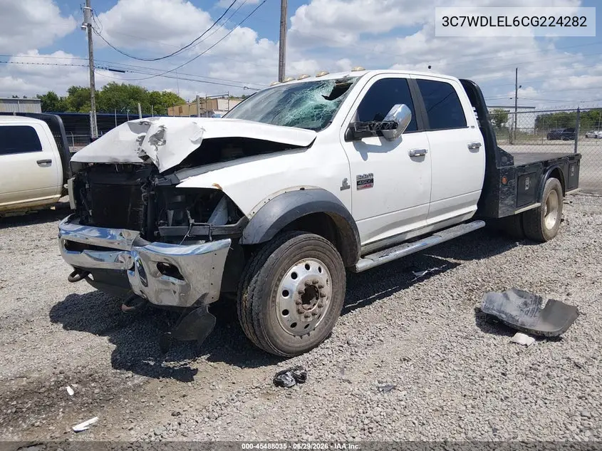 2012 Ram 4500 Chassis St/Slt/Laramie VIN: 3C7WDLEL6CG224282 Lot: 45488035