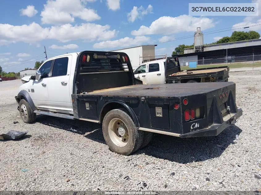 2012 Ram 4500 Chassis St/Slt/Laramie VIN: 3C7WDLEL6CG224282 Lot: 45488035